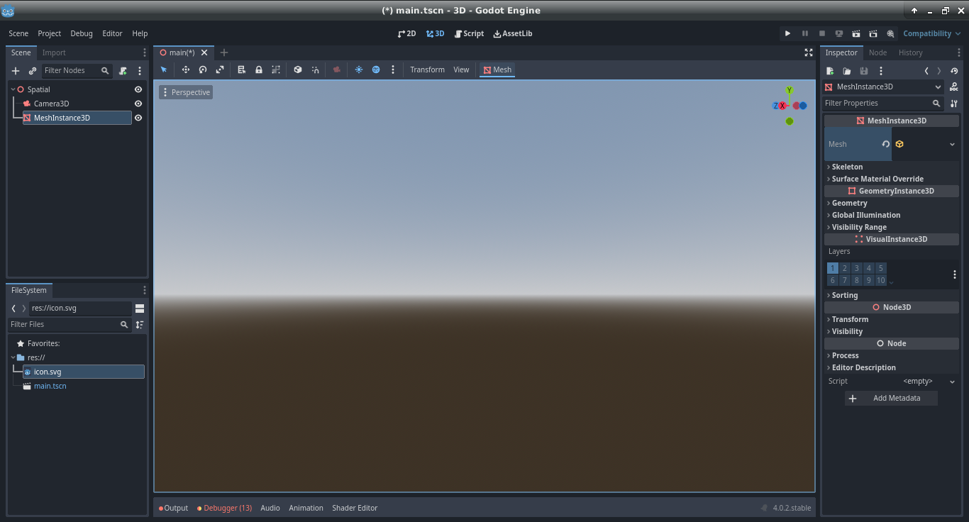 Problem in Godot 4 with the 3D: - Godot Forums