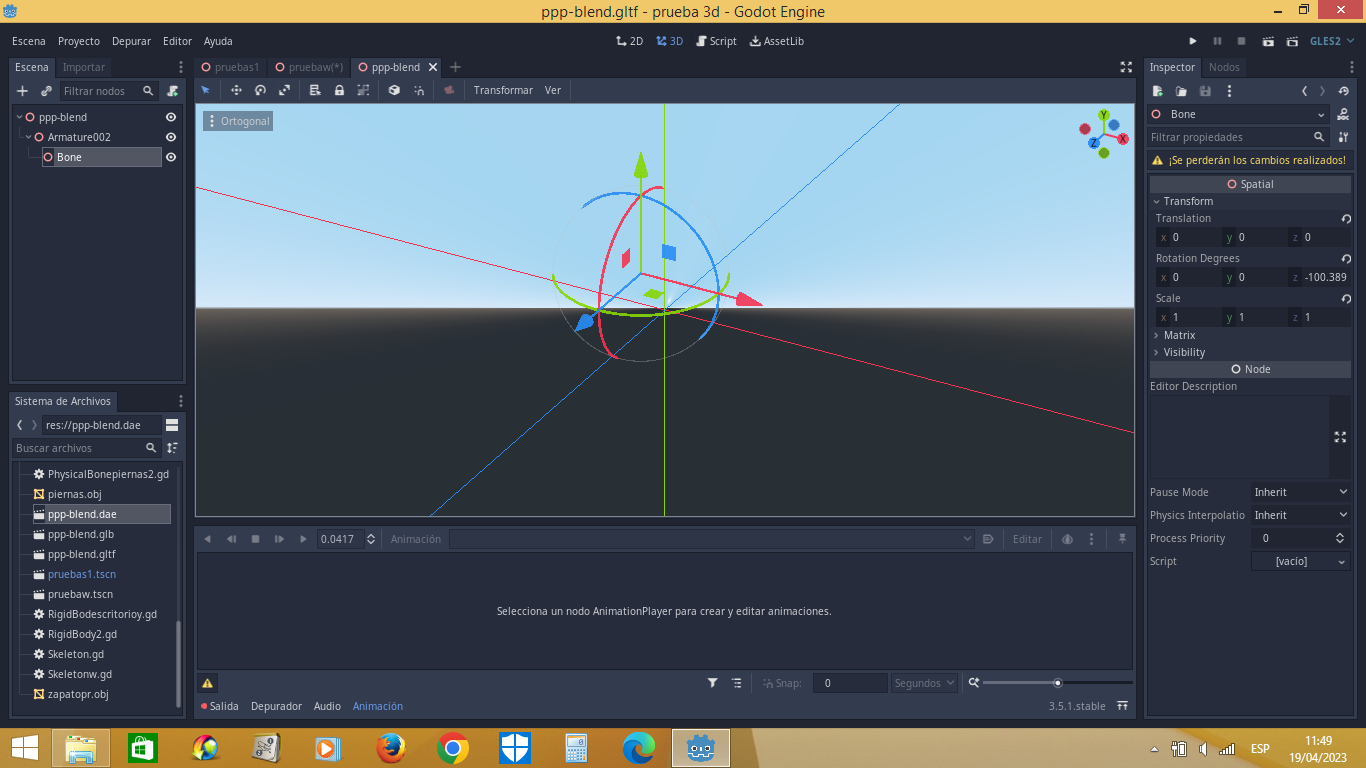 Why every mesh i put in 3d mode is destroyed. - Godot Forums