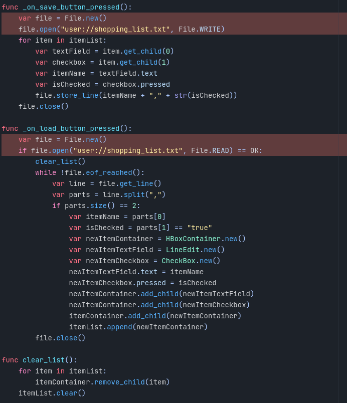 I am having errors regarding saving and loading - Godot Forums