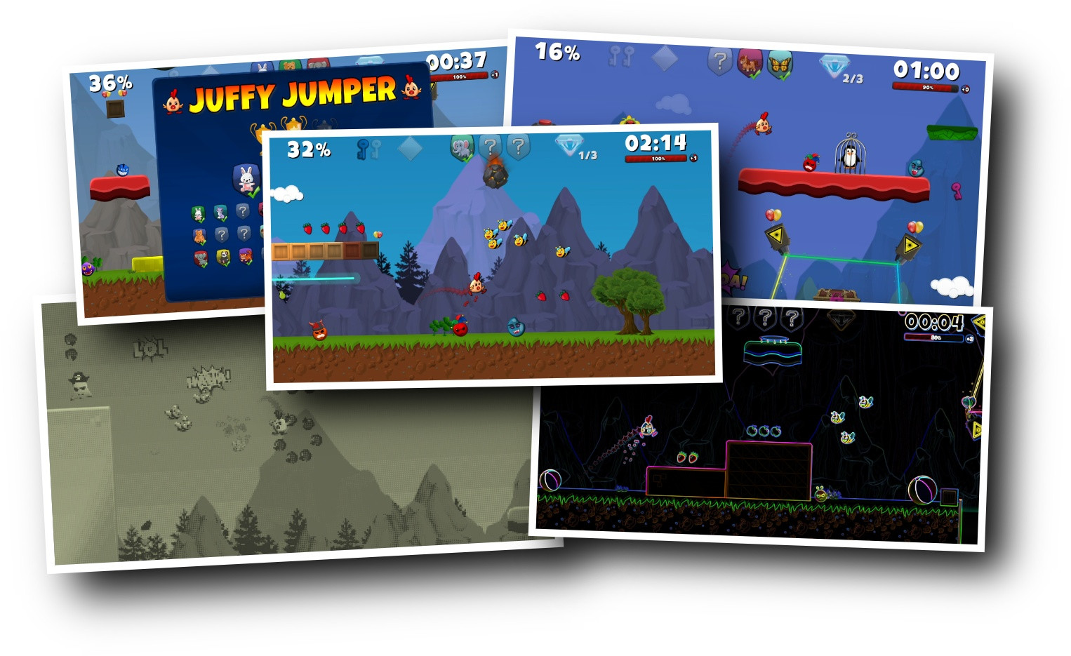 Juffy Jumper, quirky 2D platformer (demo playable in browser) - Godot Forums