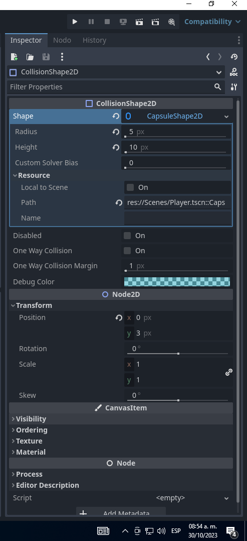 is_on_floor not working in Godot 4.1.2 (Latest version) - Godot Forums